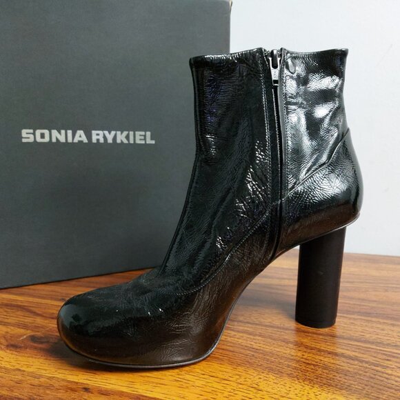 Sonia Rykiel Modello Tomaia NOIR(black) Ankle Boots 38.5 (EU) - Picture 8 of 15